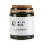 GREENMAN RITUALS - Vela de Soja com Pavio de Madeira Wolf’s Moon