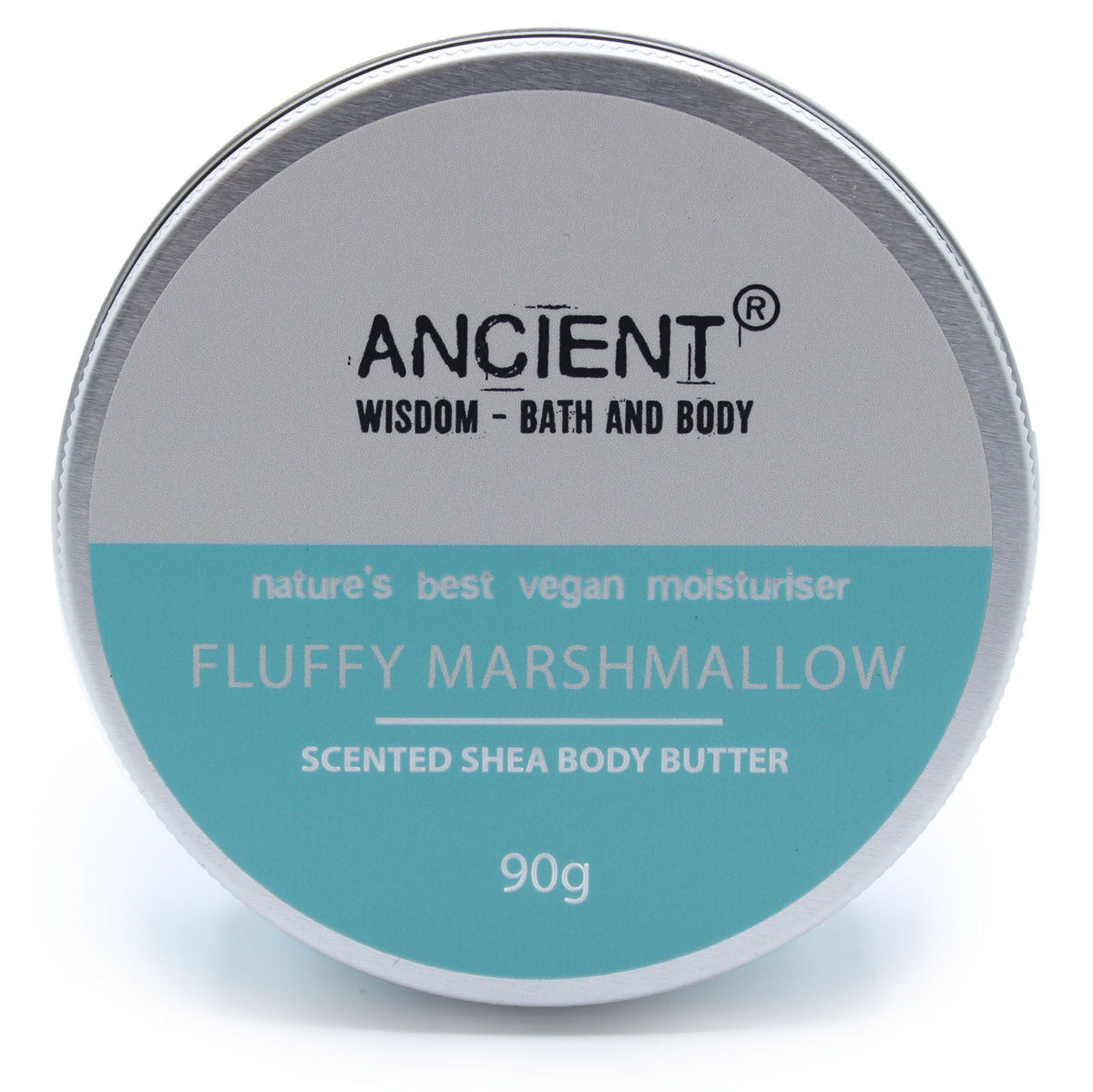 Manteiga Corporal de Karité Perfumada – Marshmallow, 90 g | Ancient Wisdom
