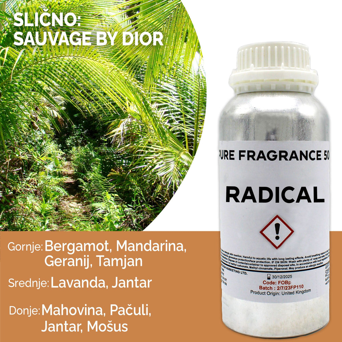 Óleo de Fragrância Puro Radical – 500 ml | Ancient Wisdom
