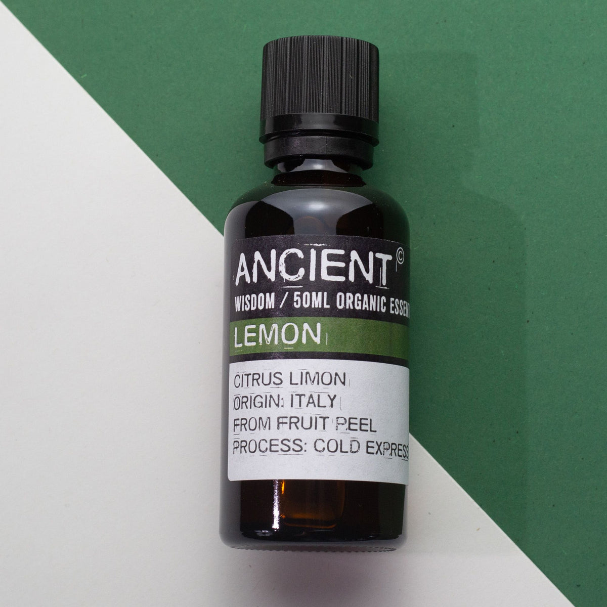 Óleo Essencial Biológico de Limão 100% Puro – 50 ml | Ancient Wisdom