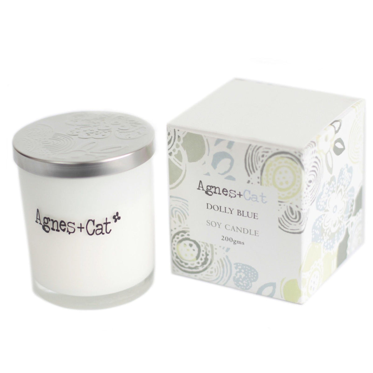 Vela Votiva de Soja – Dolly Blue | Agnes + Cat