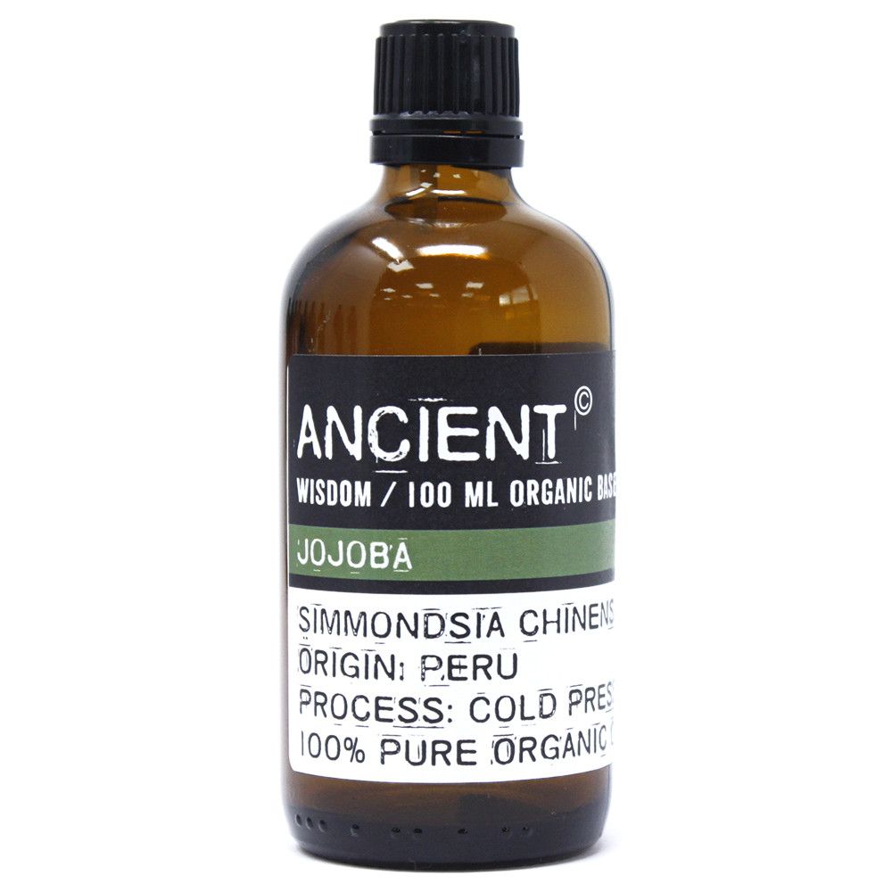 Óleo Base Biológico de Jojoba 100% Puro – 100 ml | Ancient Wisdom