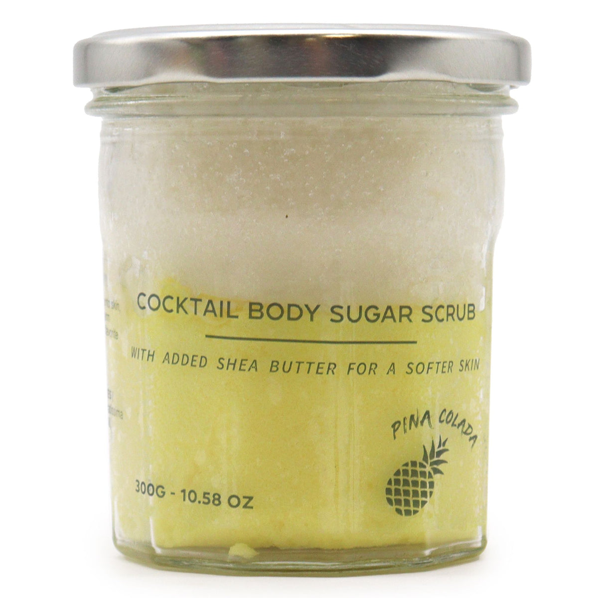 Esfoliante Corporal de Açúcar Piña Colada – 300 g | Ancient Wisdom