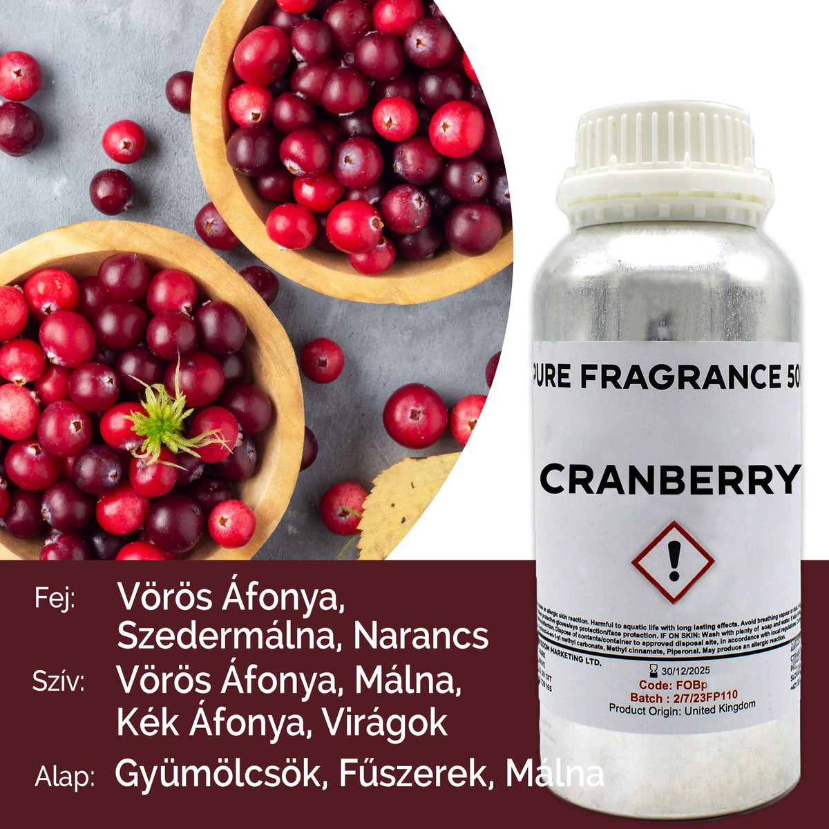 Óleo de Fragrância Puro Arando – 500 ml | Ancient Wisdom