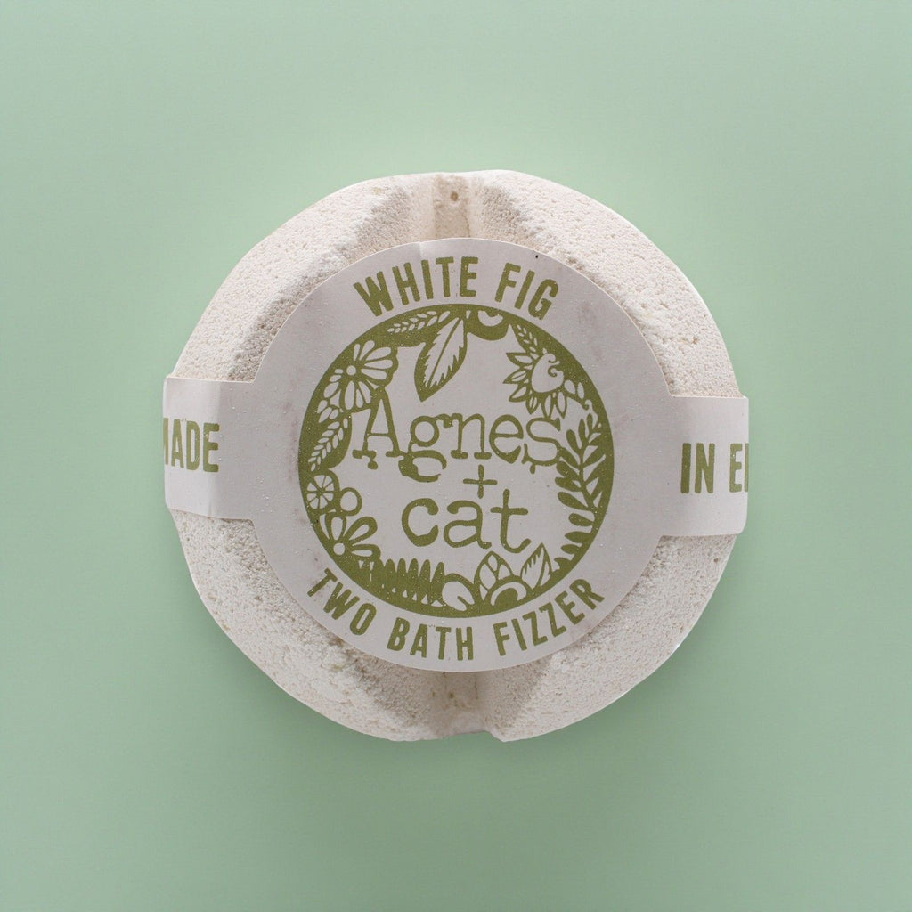 Bomba de Banho Figo Branco (White Fig) – Divisível em 2 | Agnes + Cat