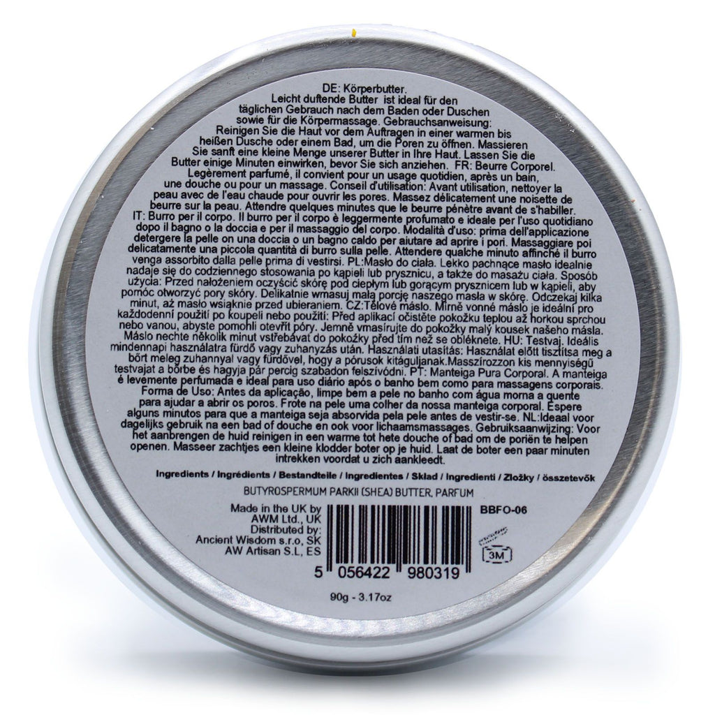 Manteiga Corporal de Karité Perfumada – Marshmallow, 90 g | Ancient Wisdom