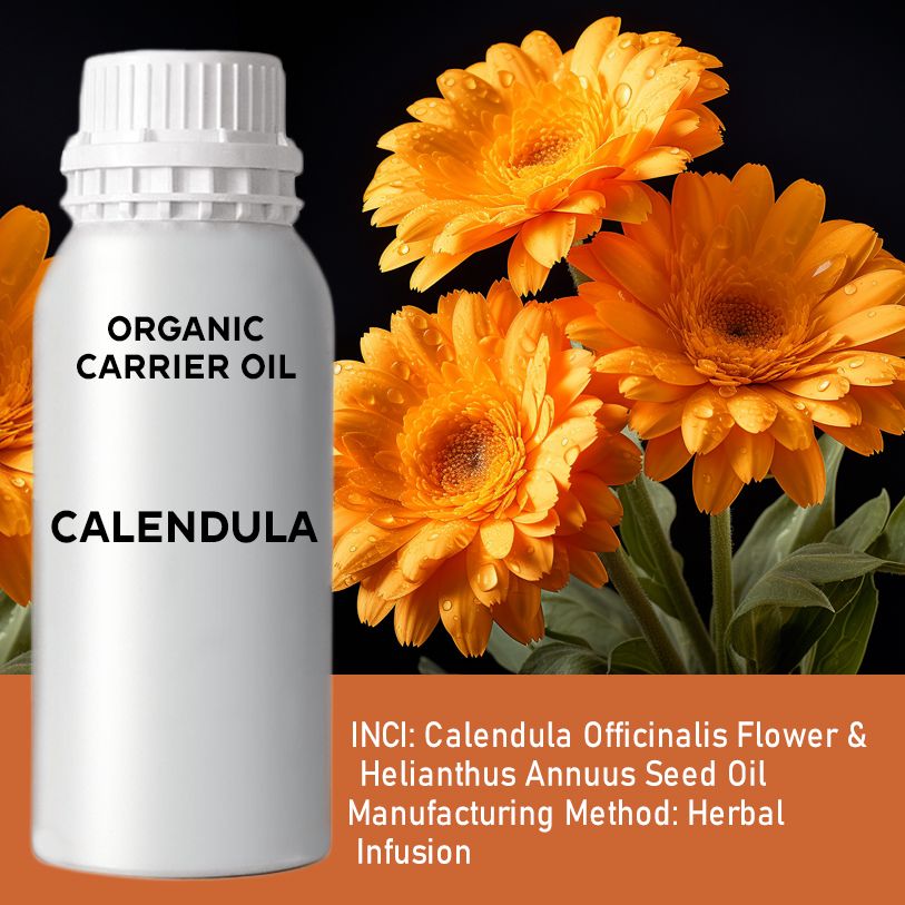 Óleo Base Biológico de Calêndula 100% Puro – 1 Litro | Ancient Wisdom