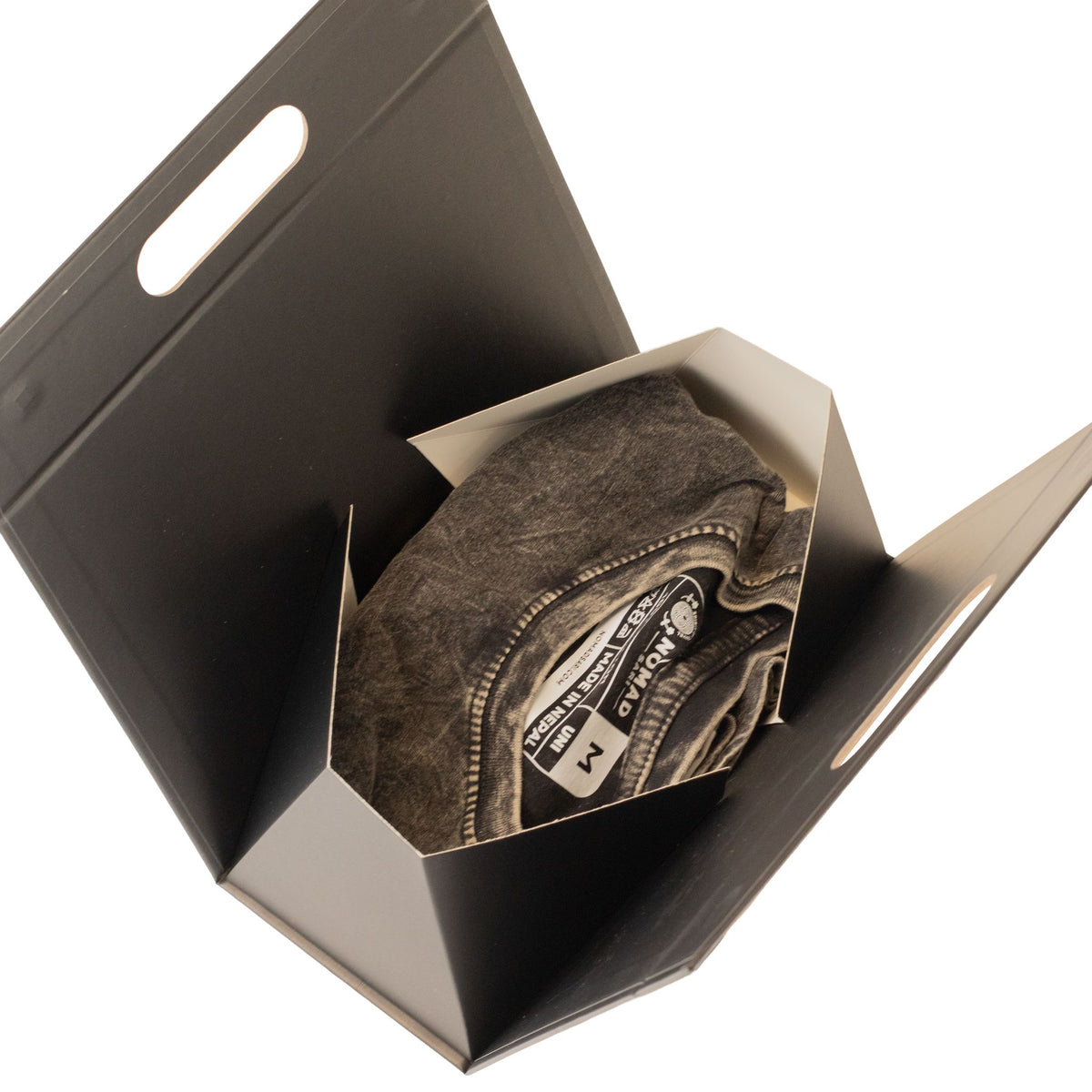 Caixa de Oferta Desmontável com Pega – 20 × 10 × 20 cm – Preto | Ancient Wisdom