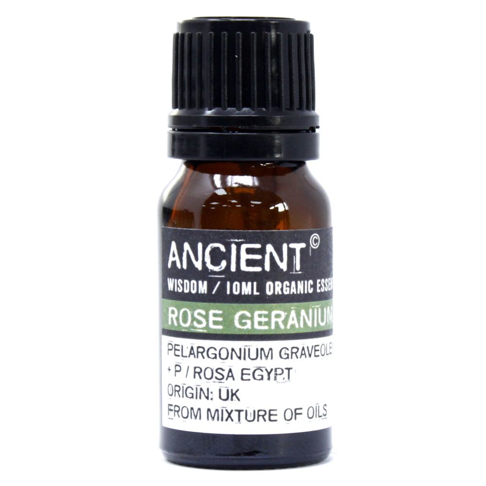 Óleo Essencial Biológico de Gerânio Rosa – 10 ml | Ancient Wisdom