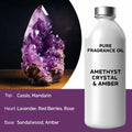 Óleo de Fragrância Puro Cristal de Ametista e Âmbar – 500 ml | Ancient Wisdom
