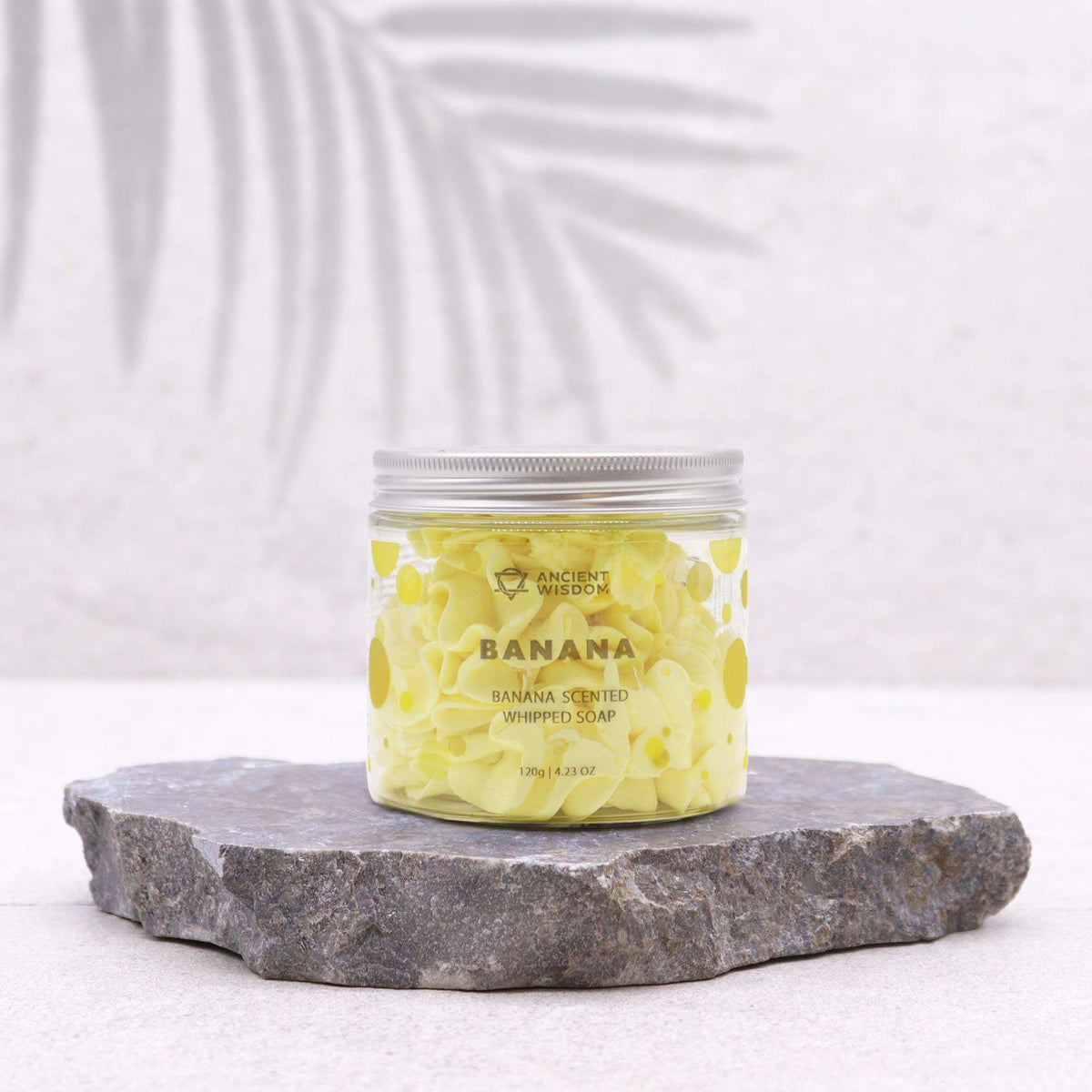 Sabonete Cremoso Batido Banana – 120 g | Ancient Wisdom