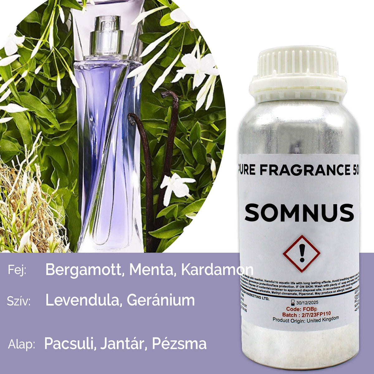 Óleo de Fragrância Puro Somnus – 500 ml | Ancient Wisdom