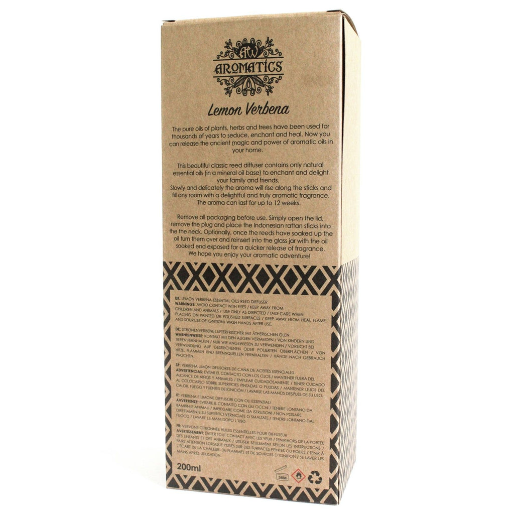 Difusor de Varetas com Óleos Essenciais Lúcia-Lima – 200 ml | Ancient Wisdom