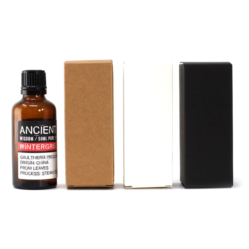 Caixa Lisa para Frasco Âmbar de 50 ml – Branco | Ancient Wisdom