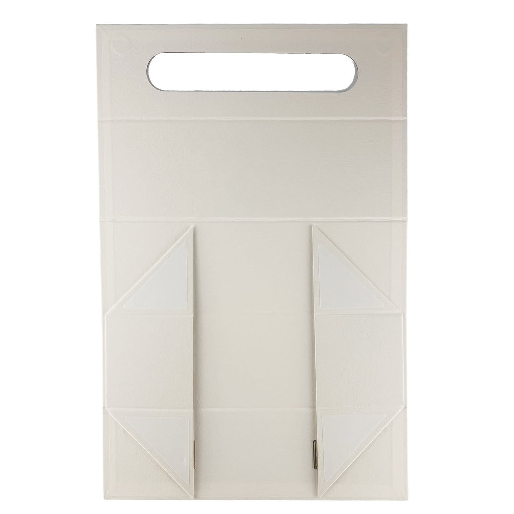 Caixa de Oferta Desmontável para Garrafa de Vinho – 33,5 × 10 × 10,5 cm – Branco | Ancient Wisdom
