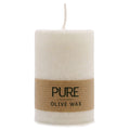 Vela de Cera de Oliveira 90×60 mm – Branca | Ancient Wisdom