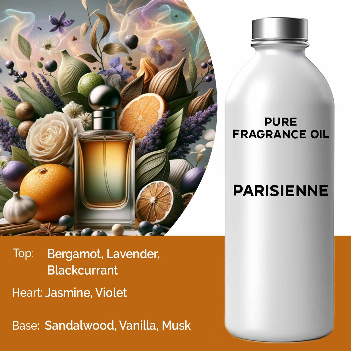 Óleo de Fragrância Puro Parisienne – 500 ml | Ancient Wisdom