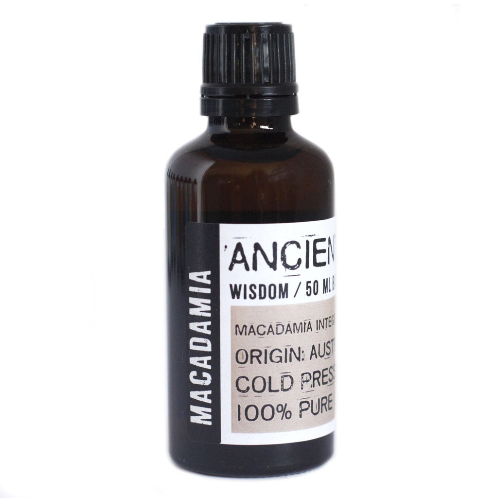 Óleo Base de Macadâmia 100% Puro – 50 ml | Ancient Wisdom