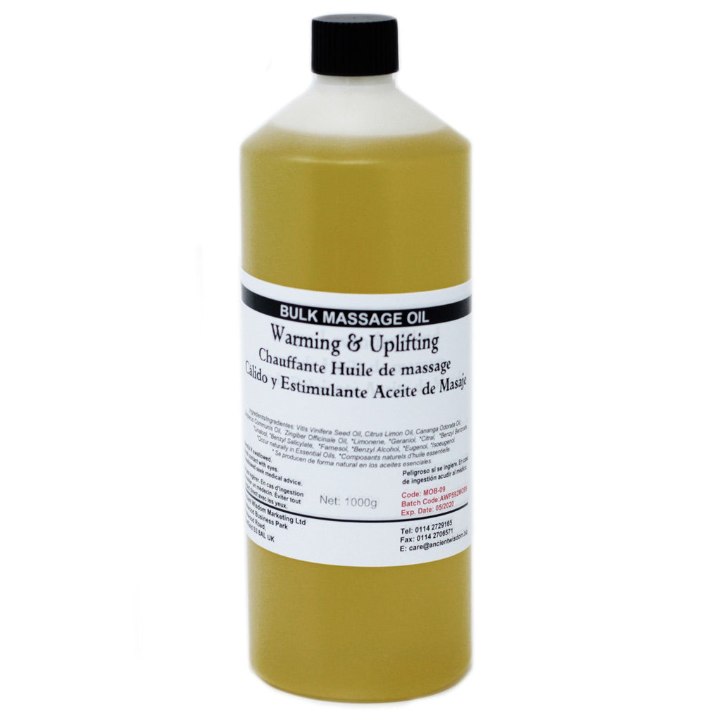 Óleo de Massagem Quente e Revigorante – 1 kg | Ancient Wisdom