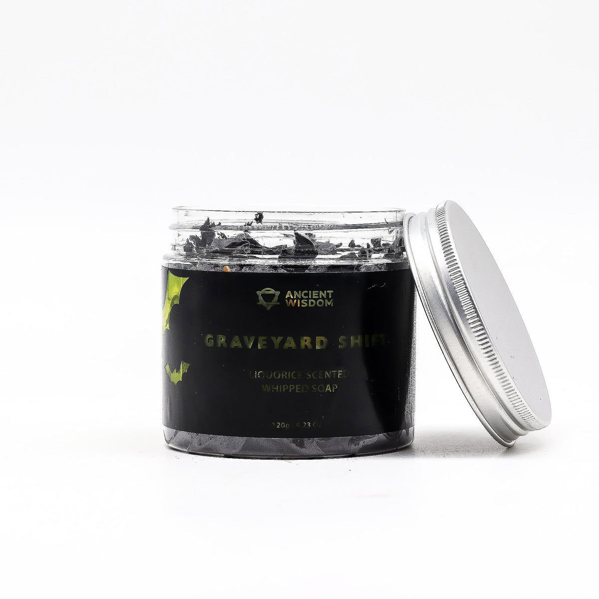 Sabonete Cremoso Batido Graveyard Shift – 120 g | Ancient Wisdom
