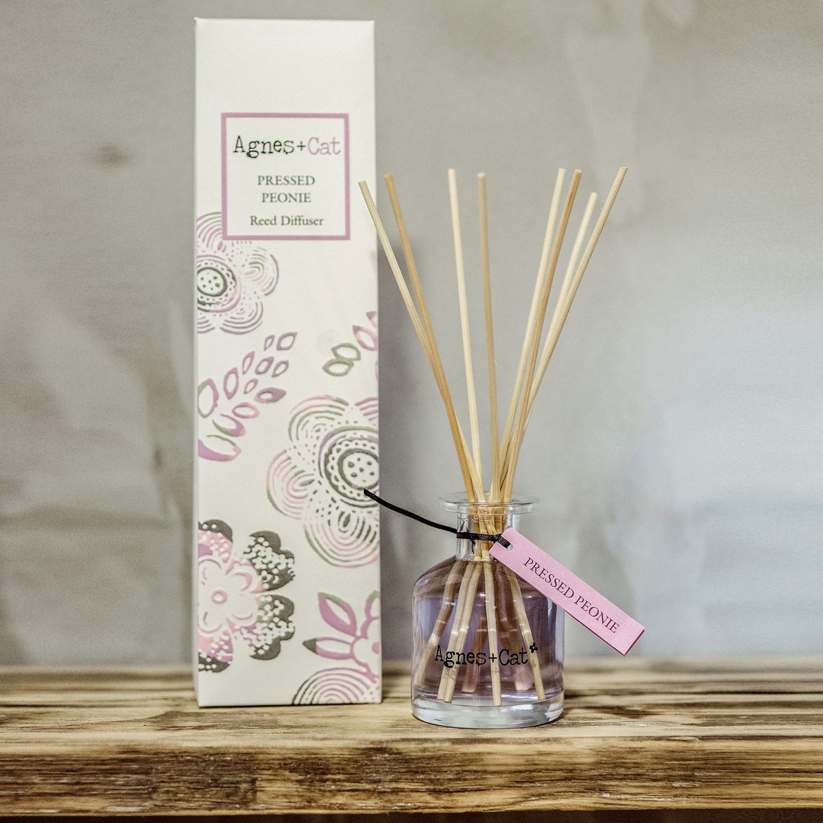 Difusor de Varetas Peónia – 140 ml | Agnes + Cat