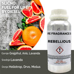 Óleo de Fragrância Puro Rebellious – 500 ml | Ancient Wisdom