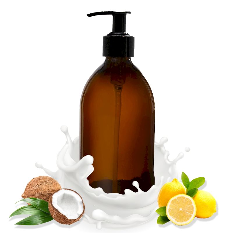 Loção de Mãos e Corpo Coco e Limão – 300 ml sem Rótulo | Ancient Wisdom