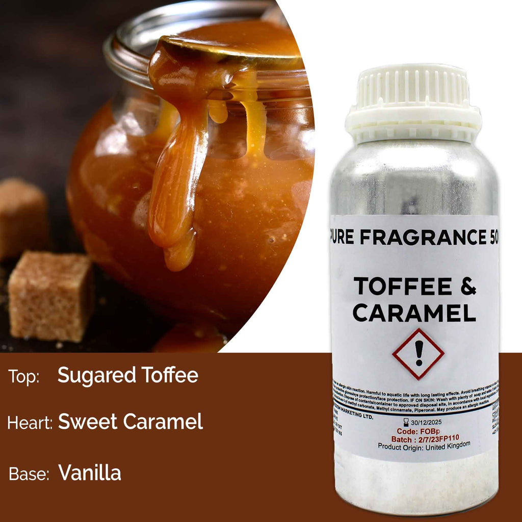Óleo de Fragrância Puro Toffee e Caramelo – 500 ml | Ancient Wisdom