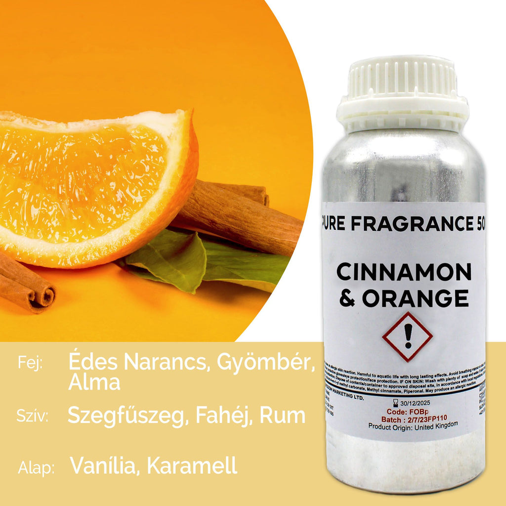 Óleo de Fragrância Puro Canela e Laranja – 500 ml | Ancient Wisdom