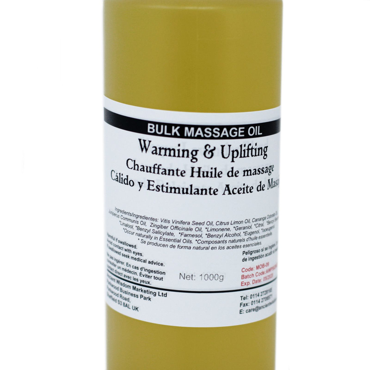 ANCIENT WISDOM - Óleo de Massagem Quente e Revigorante 1 kg