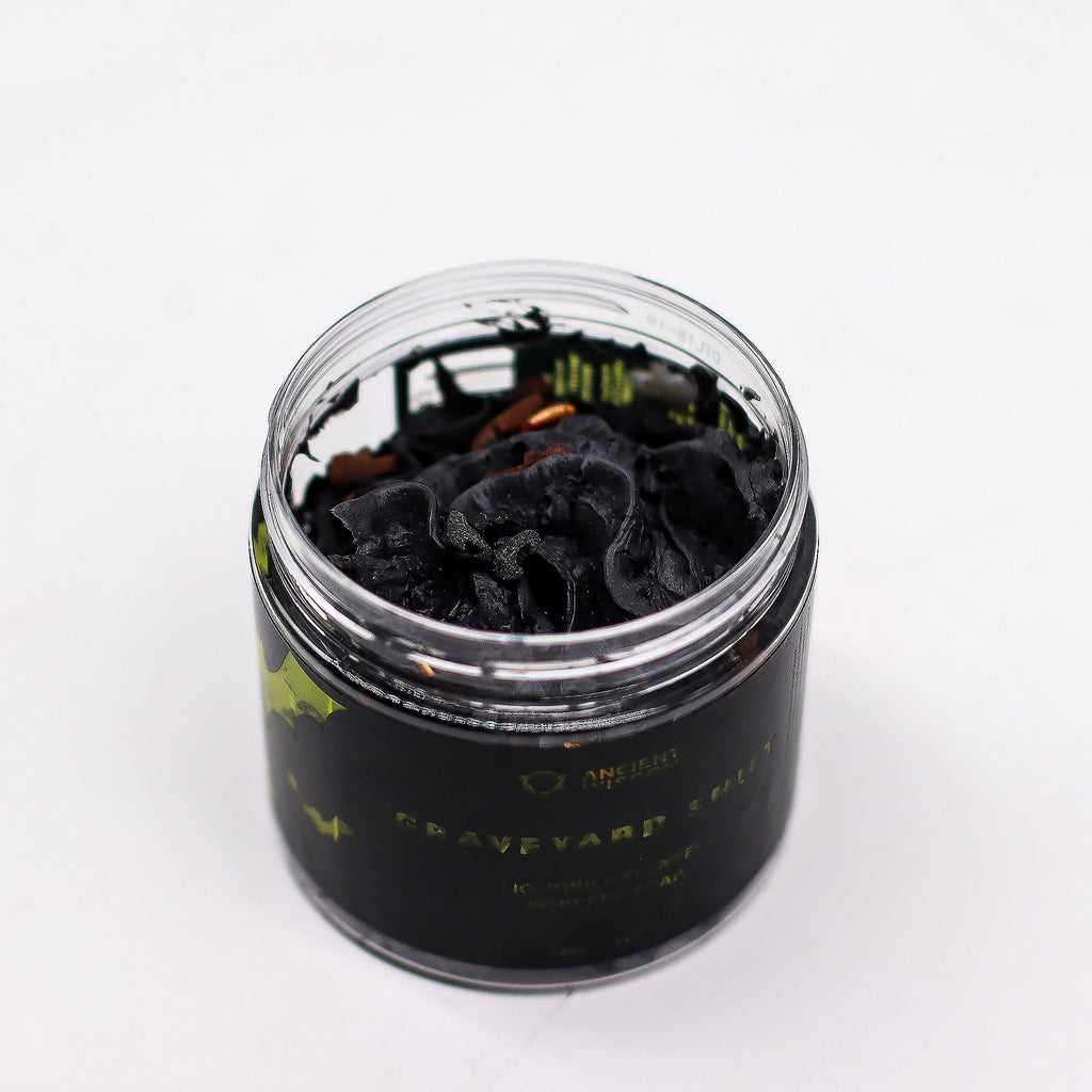 Sabonete Cremoso Batido Graveyard Shift – 120 g | Ancient Wisdom
