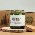 GREENMAN RITUALS - Vela de Soja com Pavio de Madeira Wolf’s Moon