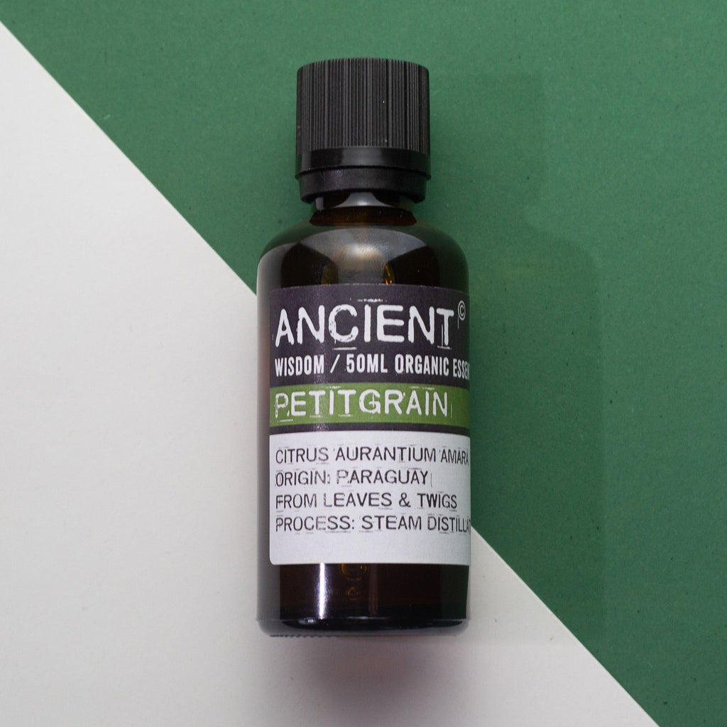 Óleo Essencial Biológico de Petitgrain 100% Puro – 50 ml | Ancient Wisdom