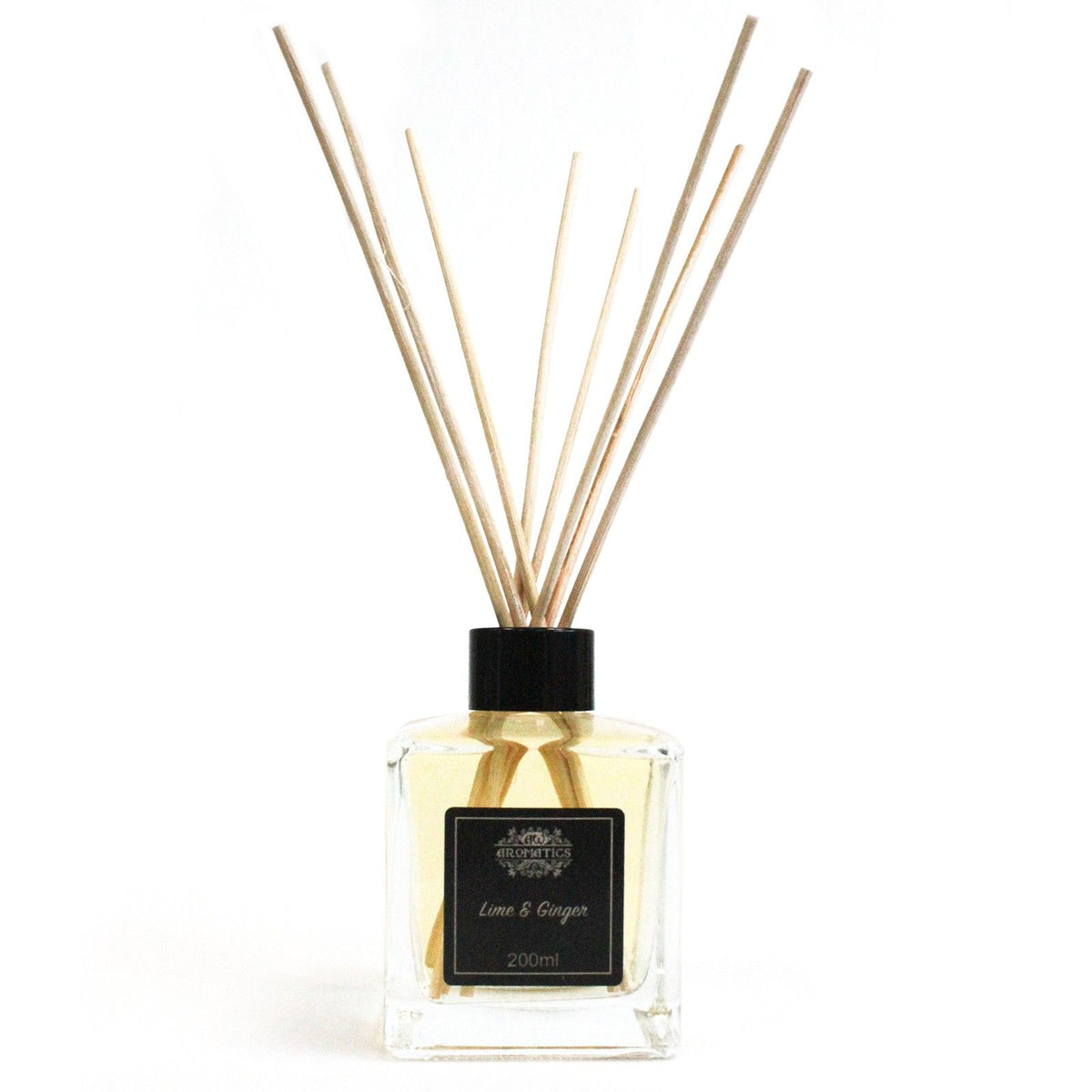 Difusor de Varetas com Óleos Essenciais Lima e Gengibre – 200 ml | Ancient Wisdom