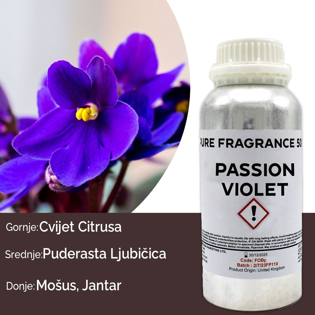 Óleo de Fragrância Puro Violeta Apaixonada – 500 ml | Ancient Wisdom