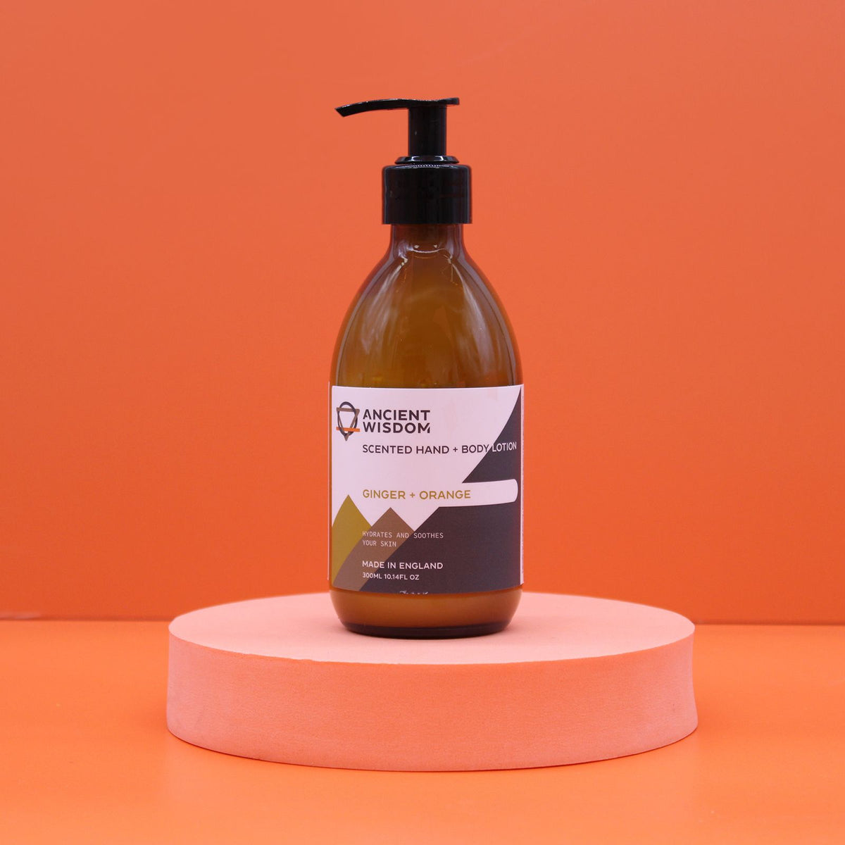 Loção de Mãos e Corpo Gengibre e Laranja – 300 ml | Ancient Wisdom
