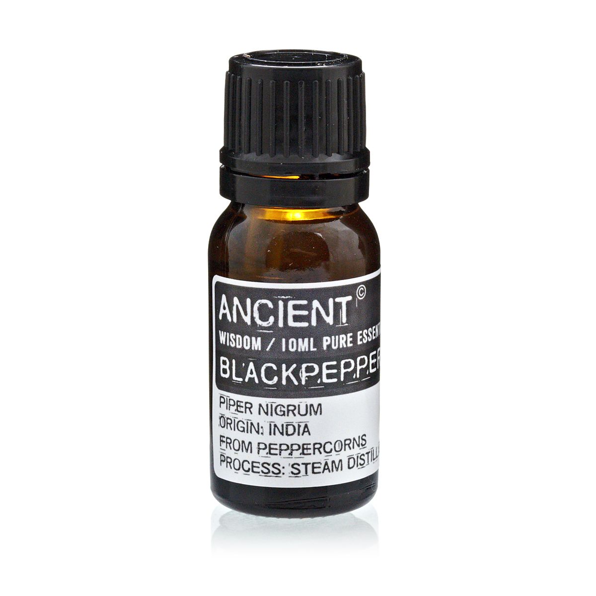 Óleo Essencial de Pimenta-Preta 100% Puro – 10 ml | Ancient Wisdom