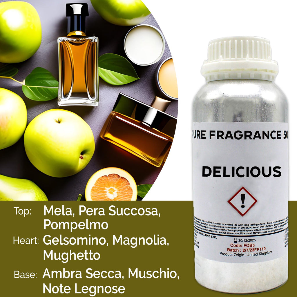 Óleo de Fragrância Puro Delicious – 500 ml | Ancient Wisdom