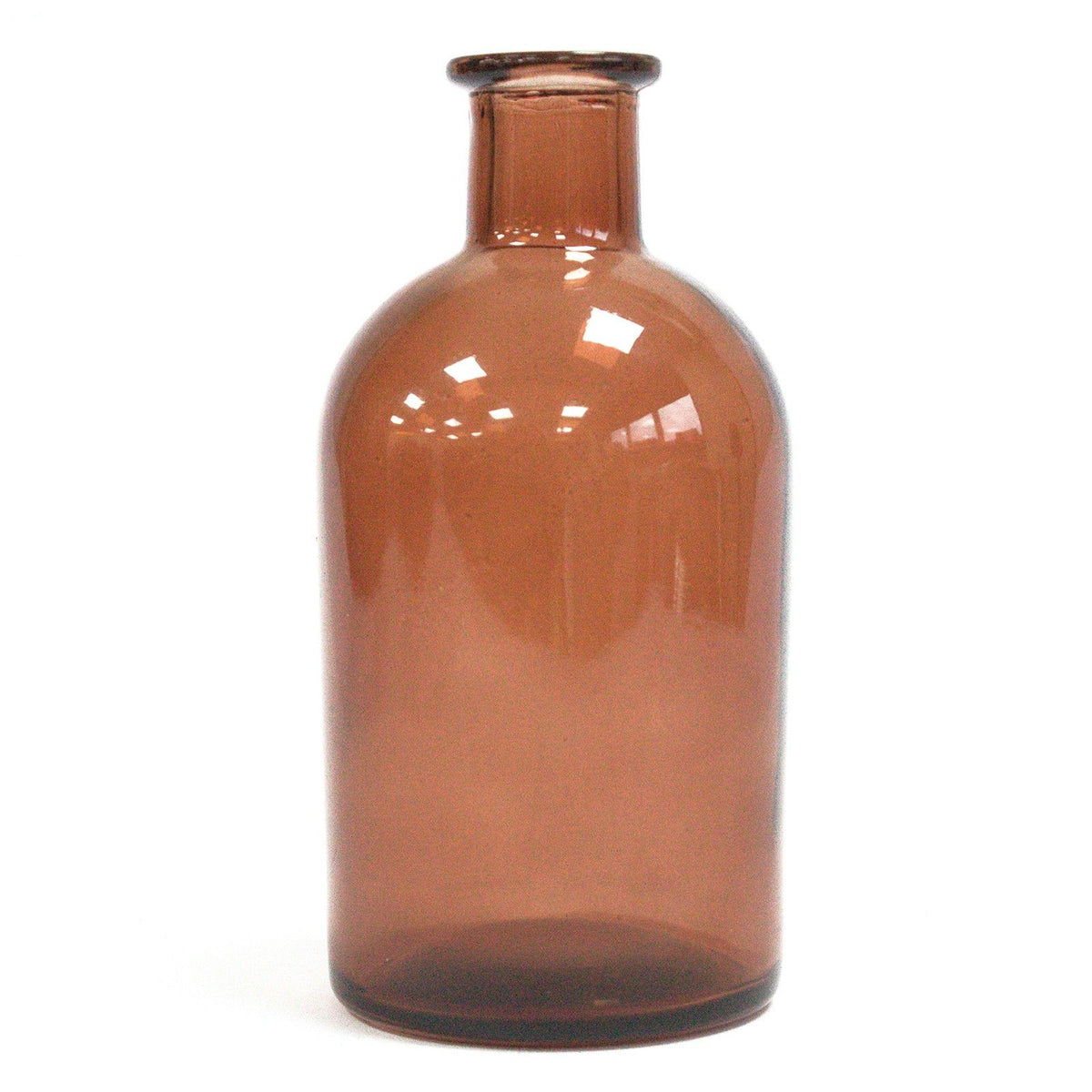 Frasco Redondo Antique para Difusor – 200 ml – Âmbar | Ancient Wisdom
