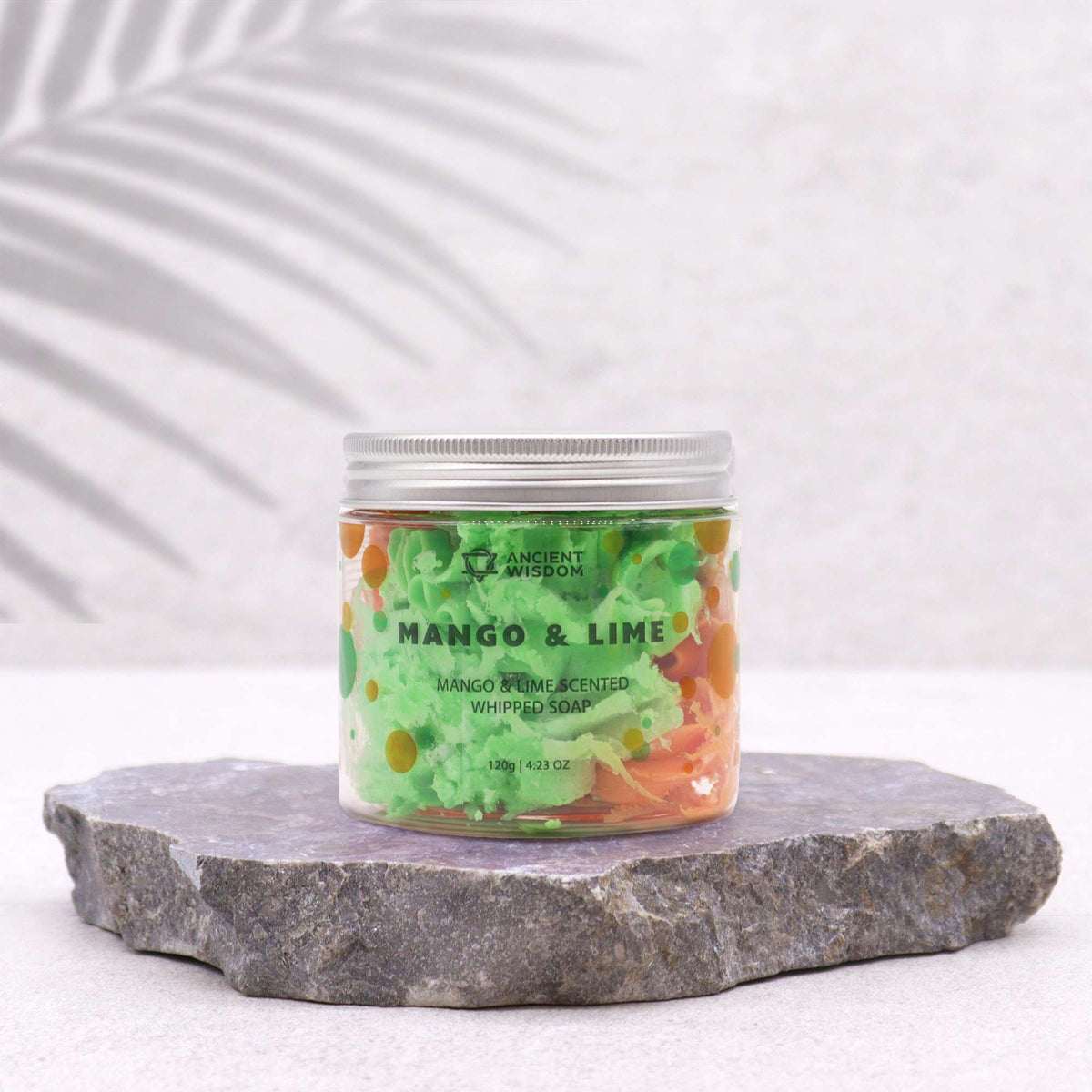 Sabonete Cremoso Batido Manga e Lima – 120 g | Ancient Wisdom