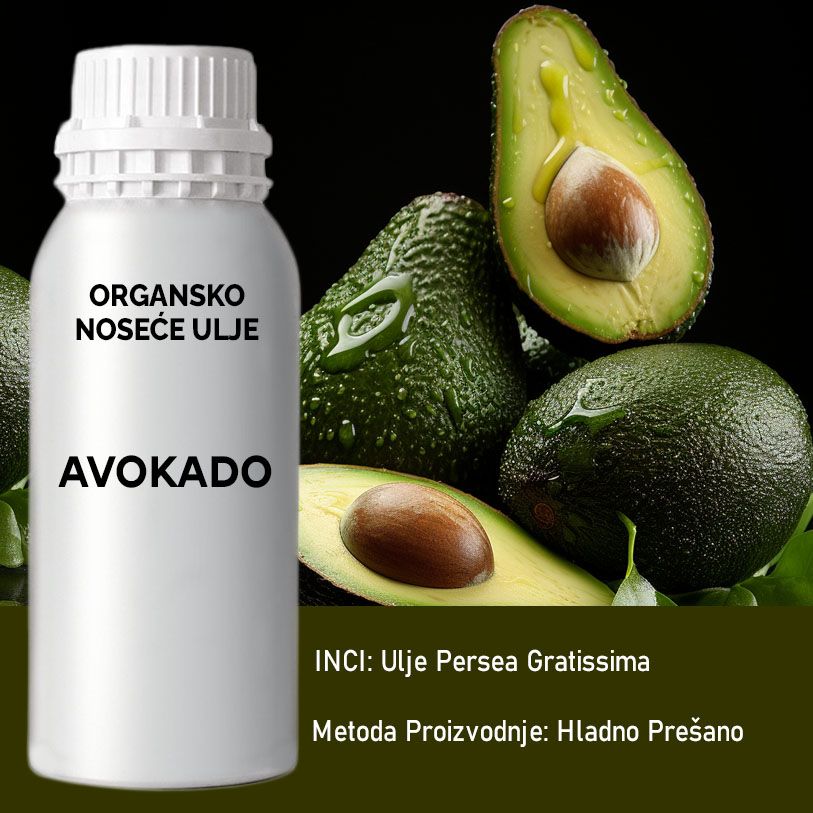 Óleo Base Biológico de Abacate – 1 Litro | Ancient Wisdom