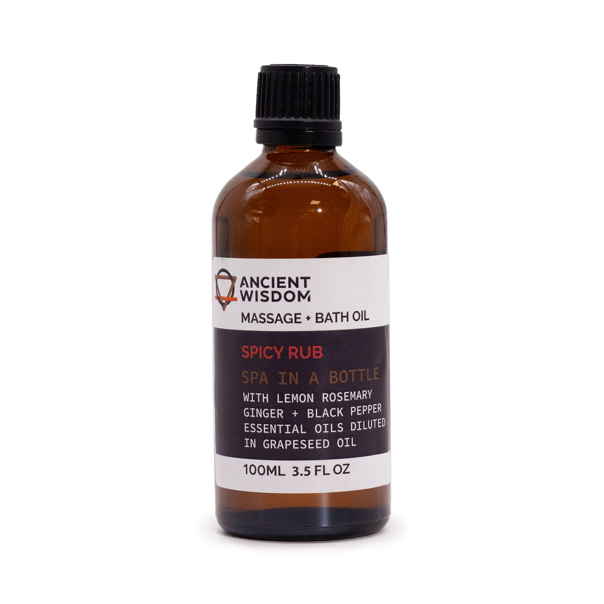 ANCIENT WISDOM - Óleo de Massagem Spicy Rub - 100 ml