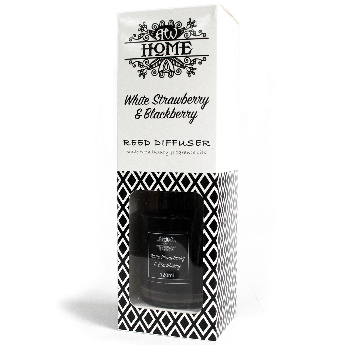 Difusor de Varetas Morango Branco e Amora – 120 ml | Ancient Wisdom