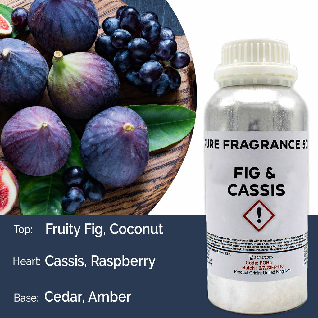 Óleo de Fragrância Puro Figo e Cassis – 500 ml | Ancient Wisdom