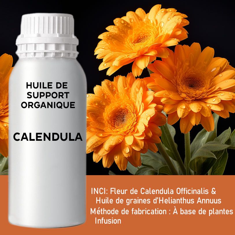 Óleo Base Biológico de Calêndula 100% Puro – 1 Litro | Ancient Wisdom