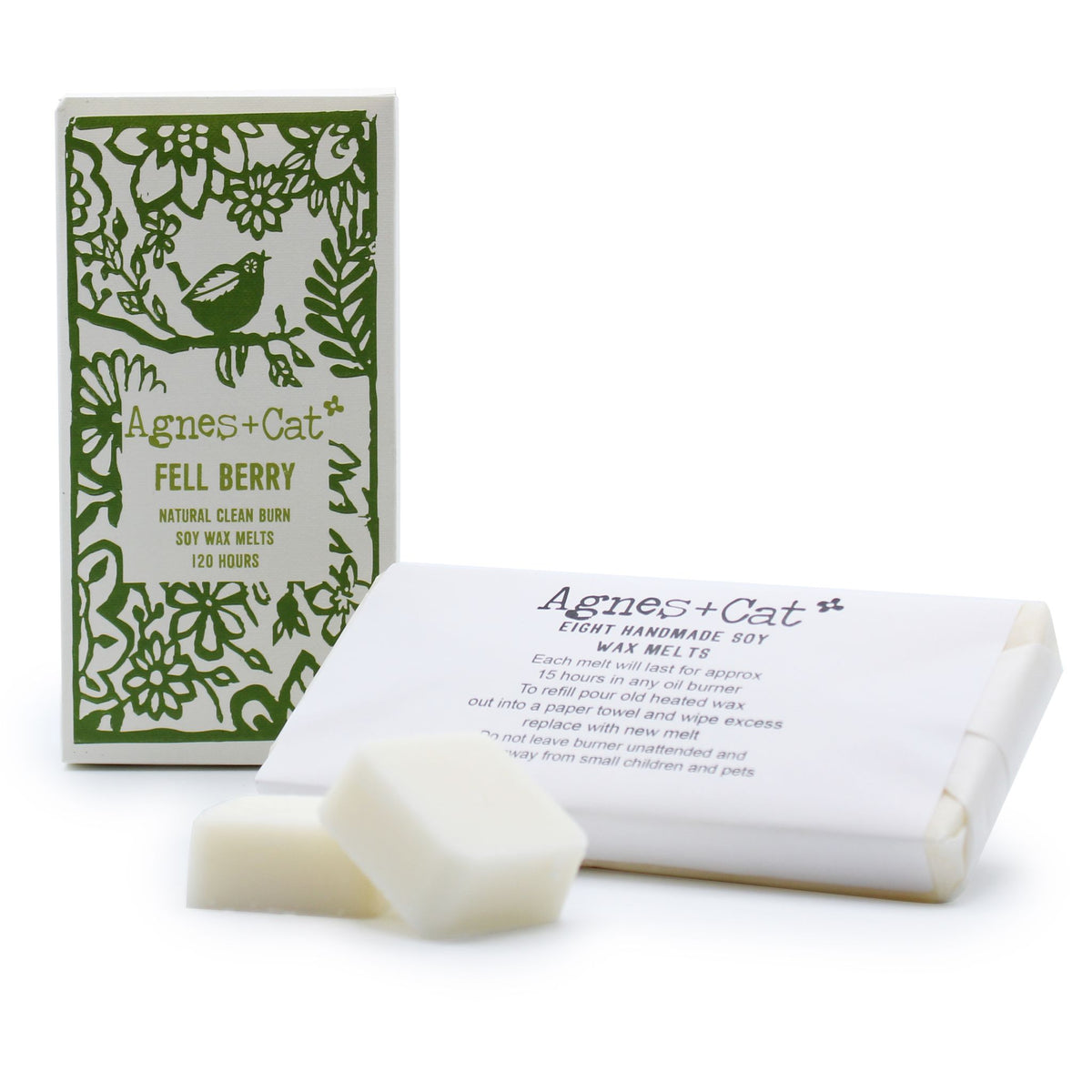 Caixa de 8 Ceras Perfumadas de Soja – Frutos Silvestres (Fell Berry) | Agnes + Cat