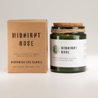 GREENMAN RITUALS - Vela de Soja com Pavio de Madeira Midnight Rose