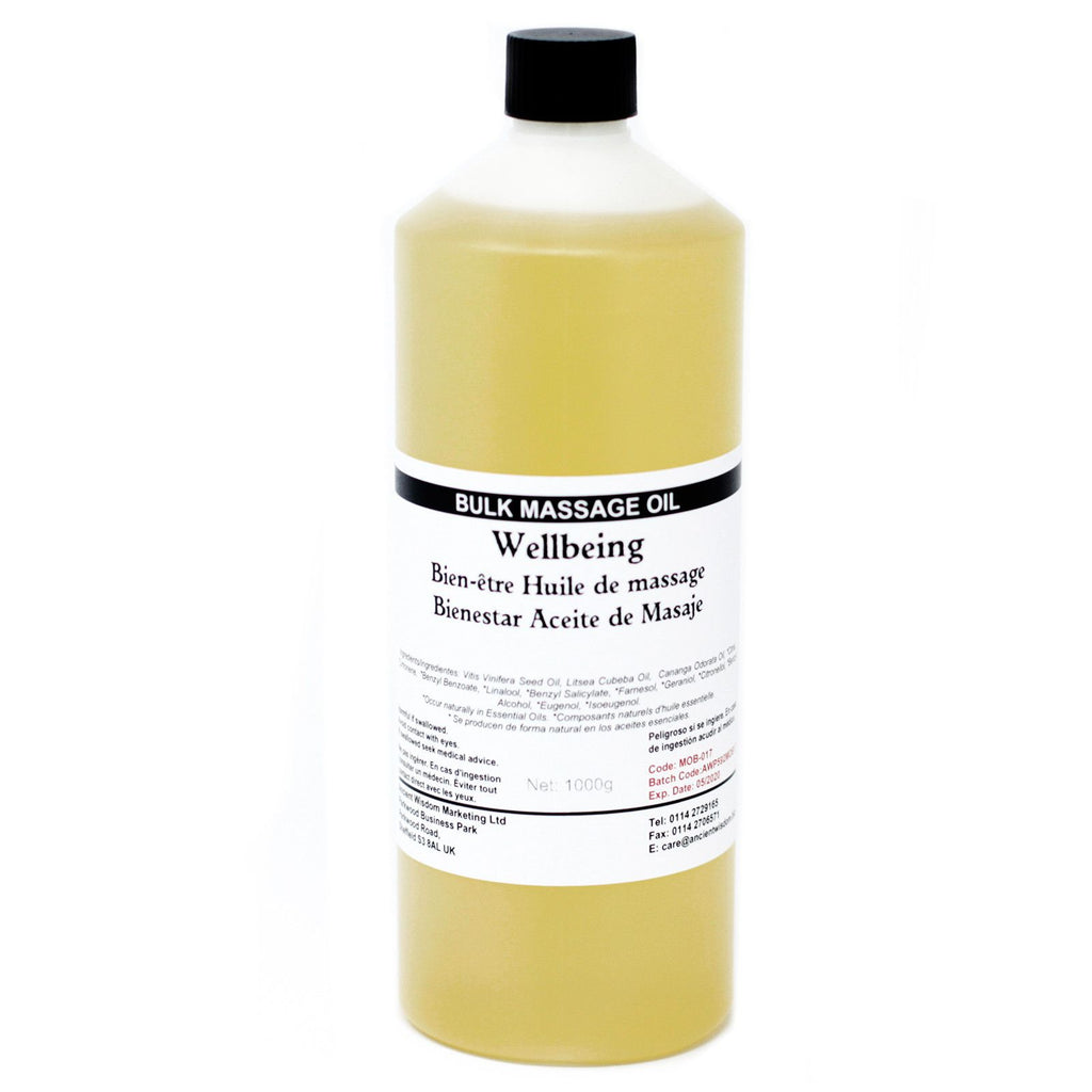 ANCIENT WISDOM - Óleo de Massagem Wellbeing 1 kg