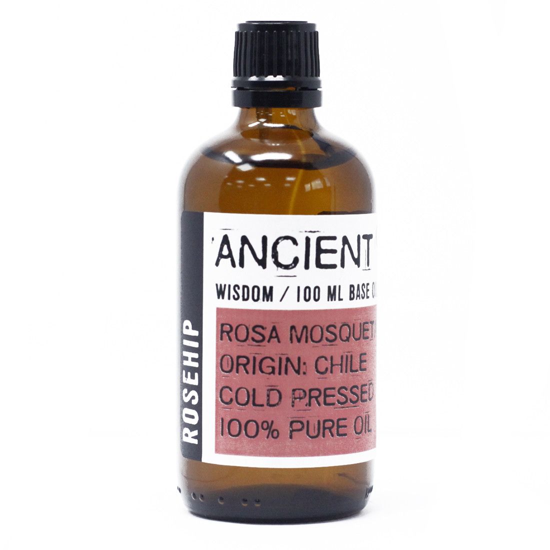 Óleo Base de Rosa-Mosqueta 100% Puro – 100 ml | Ancient Wisdom