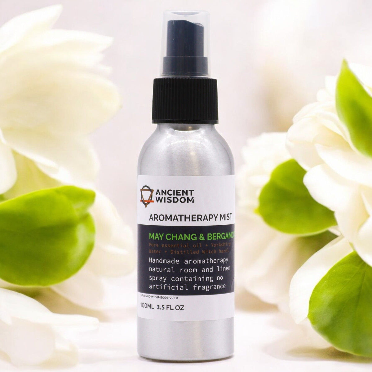 Bruma de Óleos Essenciais May Chang e Bergamota – 100 ml | Ancient Wisdom